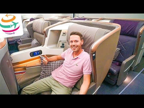 Singapore Airlines A350 Business Class | GlobalTraveler.TV