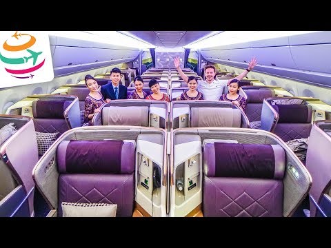 18 Stunden! Der längste Flug der Welt, Singapore Airlines Business Class | GlobalTraveler.TV