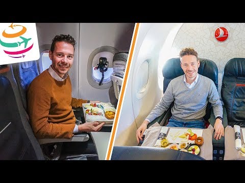 Turkish Airlines vs. Lufthansa Business Class A321 | GlobalTraveler.TV