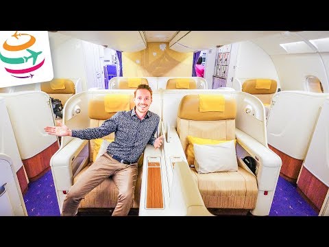 Thai Airways Royal First Class A380 Smooth as silk | GlobalTraveler.TV