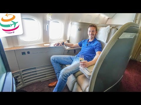 Cathay First Class 777-300ER und THE PIER First Class Lounge | GlobalTraveler.TV