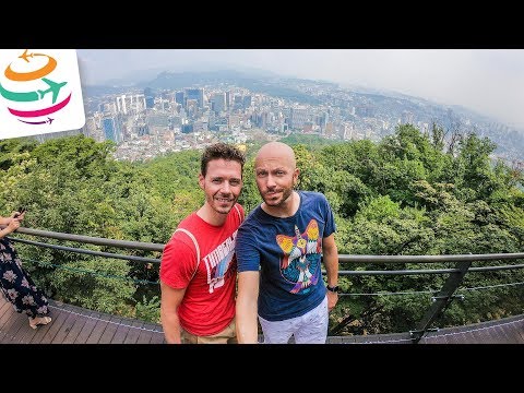 Mega Hitze in Seoul zwingt Dominik in Supermarkt zum Kühlen | GlobalTraveler.TV