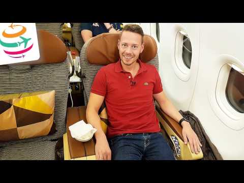 Etihad Business Class A321 (brandnew) Flight Experience Report | GlobalTraveler.TV