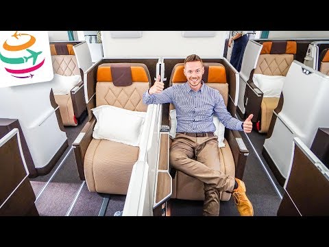 Oman Air NEW Business Class in BRAND NEW 787-9 Dreamliner | GlobalTraveler.TV