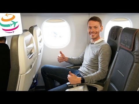 Lufthansa Business Class Embraer 190 | GlobalTraveler.TV