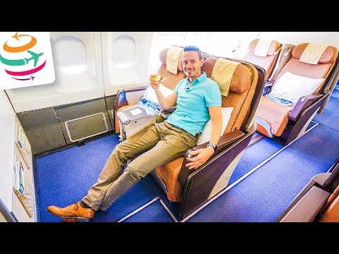 Philippine Airlines Business Class A340-300 | GlobalTraveler.TV