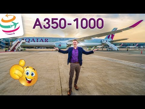 Erstflug A350-1000 Qatar Airways mit der Qsuite | GlobalTraveler.TV