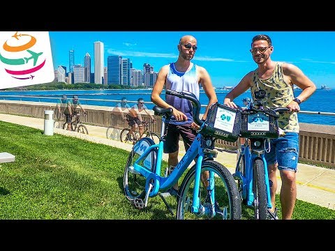 Chicago mit dem Rad, Dion von der SWISS &amp; Pizzatorte! | GlobalTraveler.TV