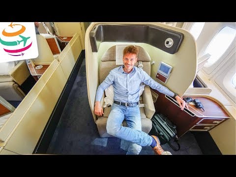 HAMMER! Die Qantas First Class im A380 von SYD nach Los Angeles | GlobalTraveler.TV