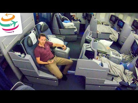 United Airlines Business Class 777-200ER | GlobalTraveler.TV