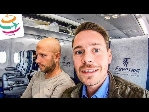 Na was bietet EgyptAir in der Economy? Tripreport Boeing 737-800 | GlobalTraveler.TV