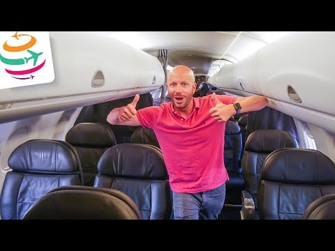 American Airlines First Class Embraer 175 ORD-YYZ | GlobalTraveler.TV