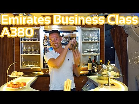 Emirates Business Class A380 | GlobalTraveler.TV