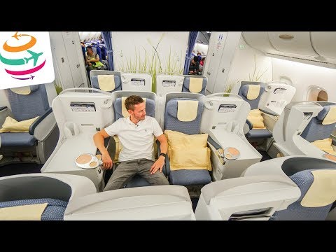 China Southern Airlines Business Class A380 PEK-AMS | GlobalTraveler.TV