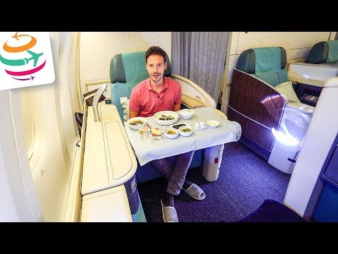 Korean Air First Class 777-300ER ICN-KUL | GlobalTraveler.TV