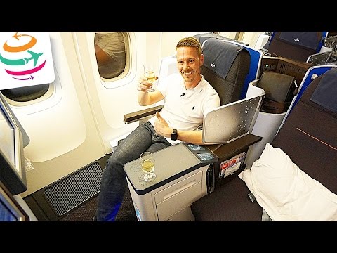 KLM NEW World Business Class 777-200 | GlobalTraveler.TV