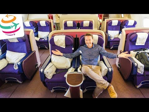 Malaysia Airlines Business Class A380 | GlobalTraveler.TV