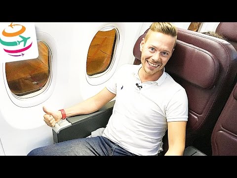 Qantas Business Class 737-800 | GlobalTraveler.TV