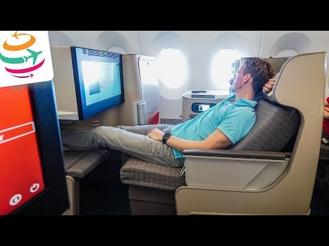 Die neue Iberia Business Class A350 von Madrid nach New York | GlobalTraveler.TV