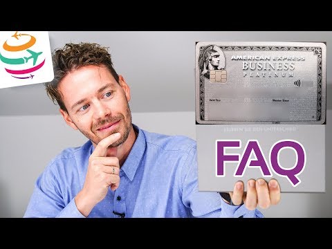 FAQ zur American Express Platinum Kreditkarte | GlobalTraveler.TV