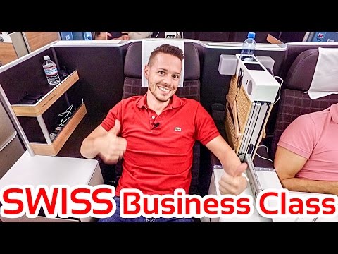 All new SWISS Business Class B777-300ER | GlobalTraveler.TV