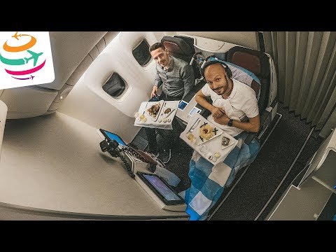 Lecker! Austrian Business Class mit feinem Do&amp;Co Catering | GlobalTraveler.TV