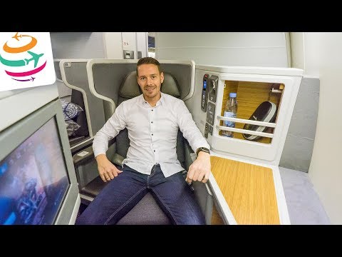 American Airlines Flagship Business Hongkong-Dallas | GlobalTraveler.TV