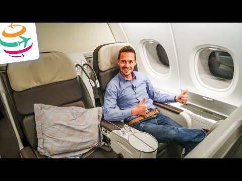 Air France Business Class A380 | GlobalTraveler.TV