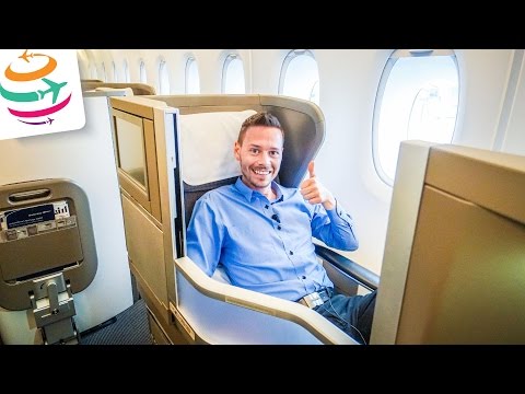 British Airways Business Class A380 Club World LHR-HKG | GlobalTraveler.TV