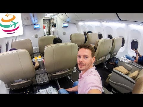 Malindo Air Business Class 737-800 Tripreport | GlobalTraveler.TV