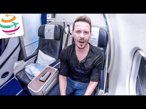 Egypt Air Business Class A330 ohne Dominik | GlobalTraveler.TV