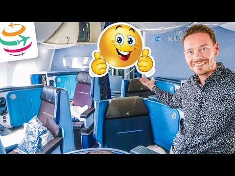MEGA! KLM Business Class 787-9 Dreamliner 12 Stunden Flug | GlobalTraveler.TV