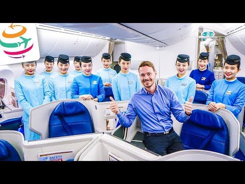 KLASSE! Xiamen Airlines Business Class 787-9 | GlobalTraveler.TV