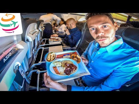 Lufthansa Business Class auf Kurzstrecke nach Frankfurt | GlobalTraveler.TV