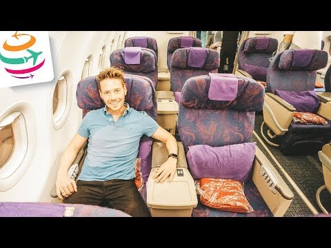 Mit Air China in Business Class in der A321 von Tokio nach Peking | GlobalTraveler.TV