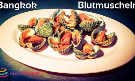 Bangkoks Blutmuscheln Blood Cockle Street Food