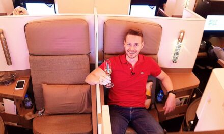 Etihad Business Class A380
