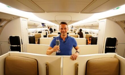 Etihad A380 Business Class Flugreport