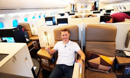Etihad Business Class Boeing 787 AUH-JNB Review