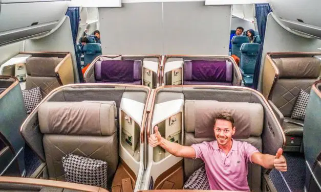 Singapore Airlines Business Class 777-300ER