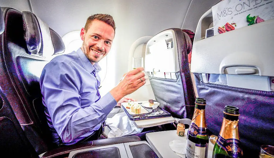 British Airways A320 Business Class (Club Europe)
