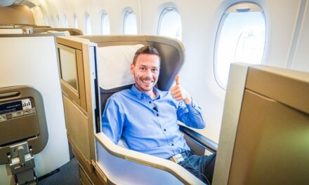 British Airways Business Class A380