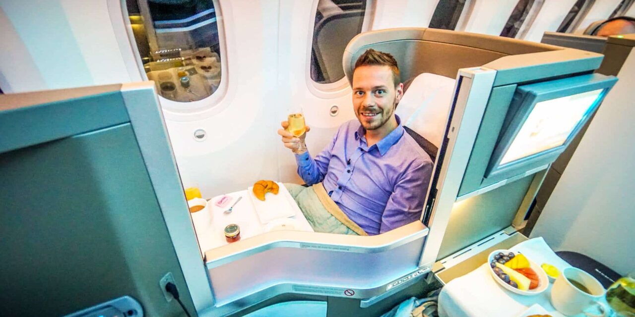 British Airways Business Class 787 Dreamliner
