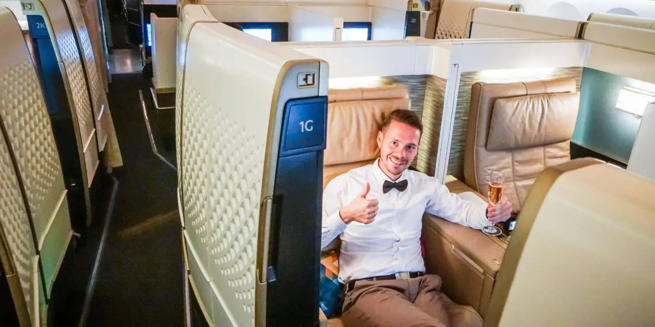 Etihad First Class Suite 787 Dreamliner
