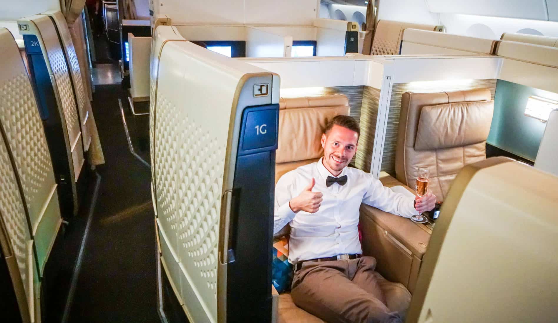 Etihad 787 First Emirates First Class