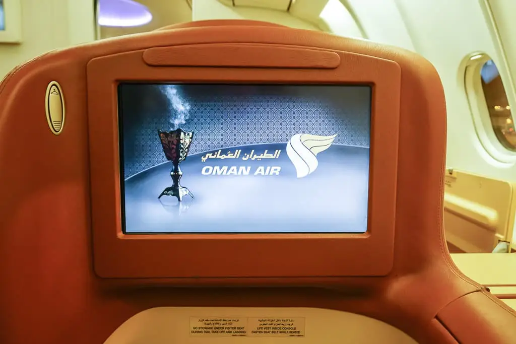 Oman Air Business Class