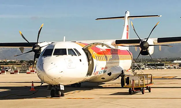 Iberia Economy Class ATR 72-600 operated by Air Nostrum