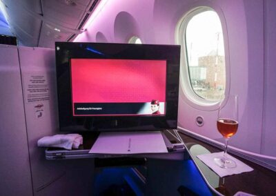 Qatar Airways Business Class 02753 Qatar Airways Business Class