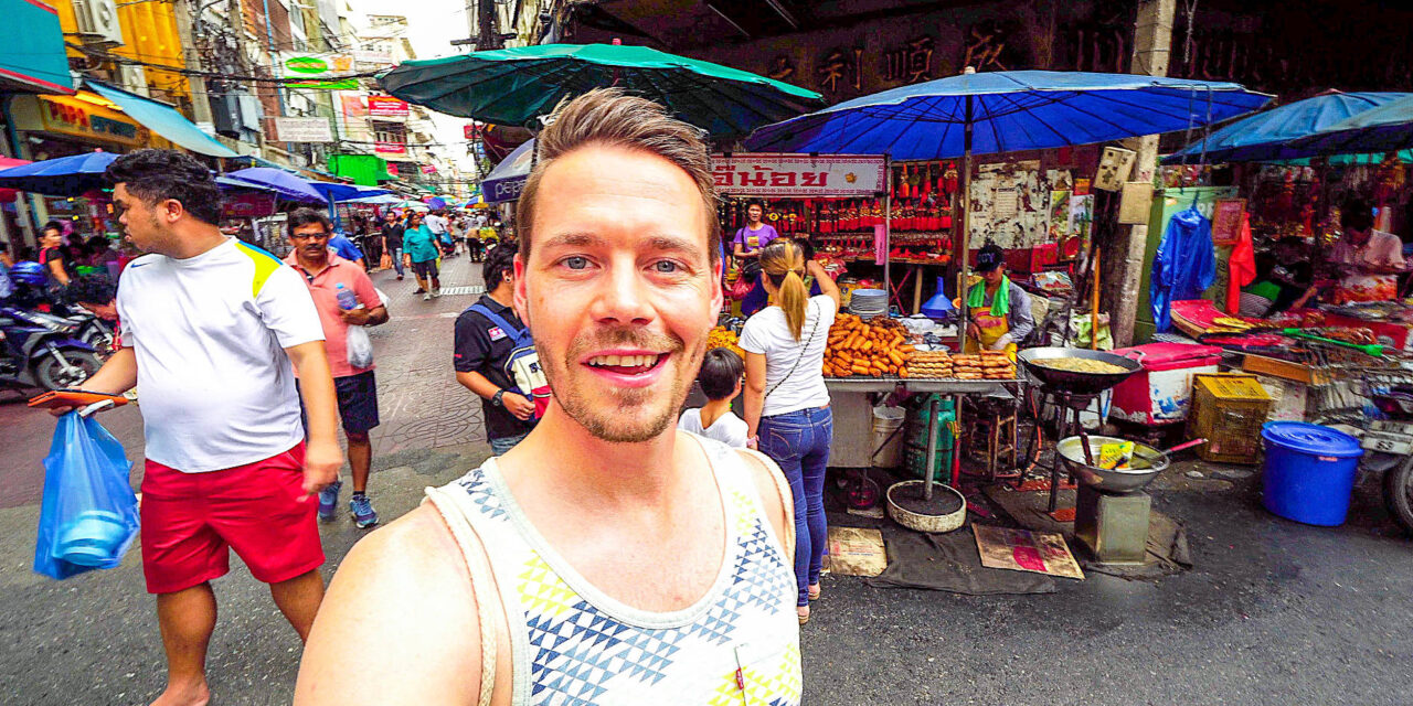Bangkok Chinatown, Nightmarket und Einladung bei Locals