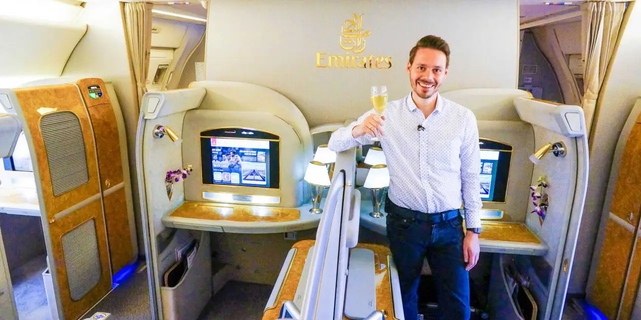 Luxus überall! EMIRATES First Class 777-300ER